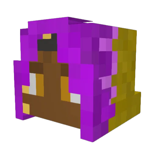 B1gJump Minecraft avatar head, 3D render