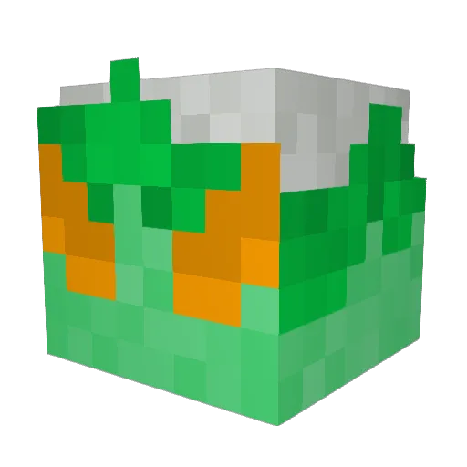 B1koblin Minecraft avatar head, 3D render