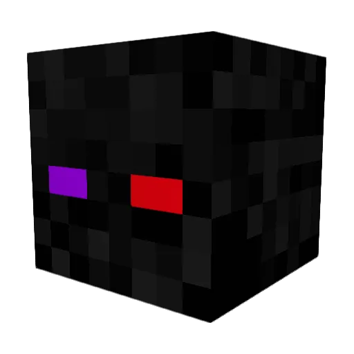 B1nkL Minecraft avatar head, 3D render