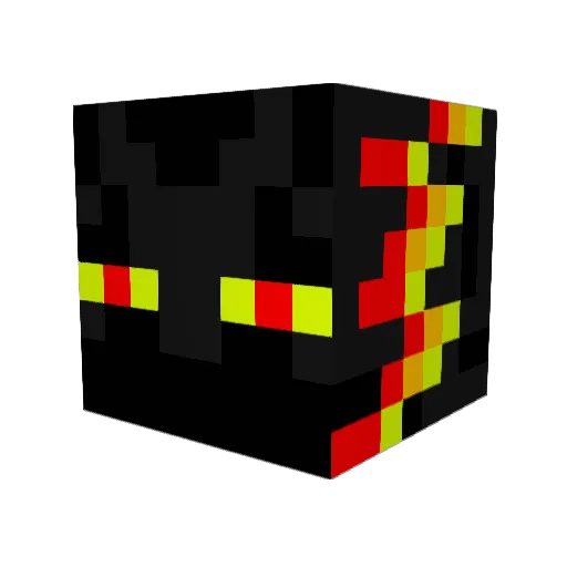 B2AR9 Minecraft avatar head, 3D render