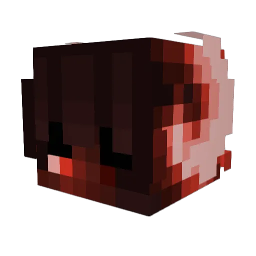 B2K_Raichu Minecraft avatar head, 3D render