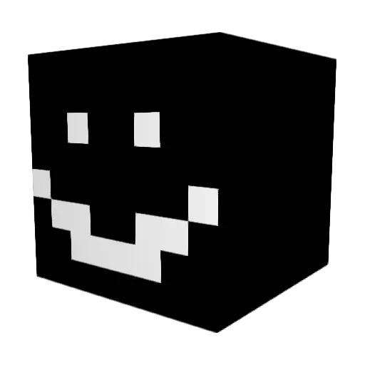 B2OOOOO Minecraft avatar head, 3D render