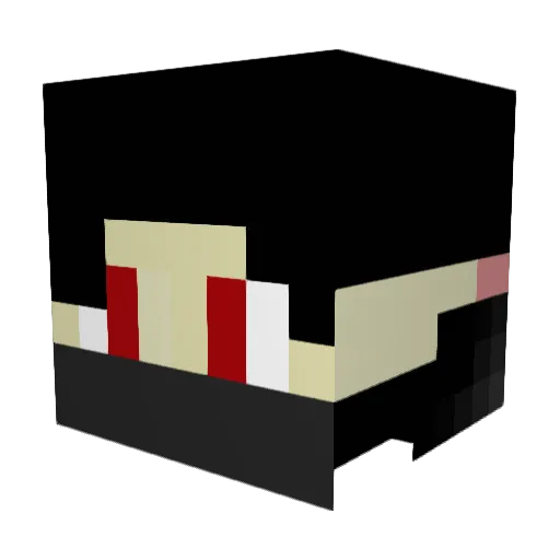 B34STFEARLESFURY Minecraft avatar head, 3D render