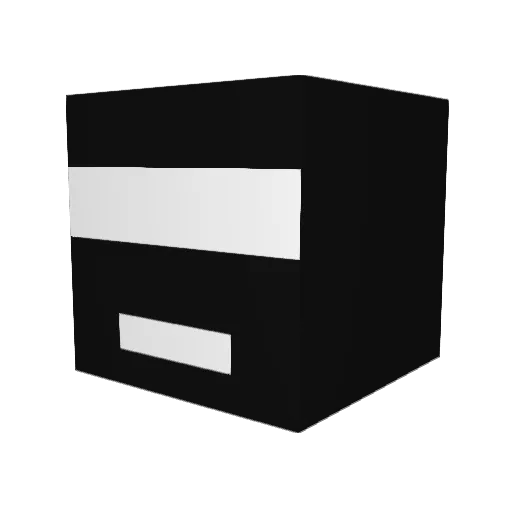 B3ARCE_L2NA Minecraft avatar head, 3D render