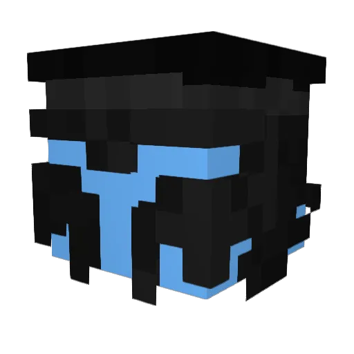 Minecraft-Avatar von B3NN1M4RU: Kopf als 3D-Render
