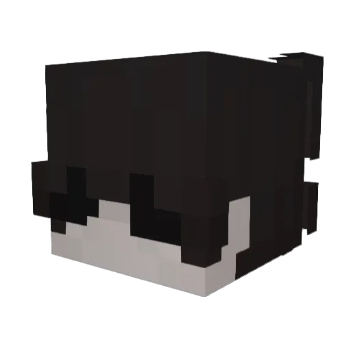B3llgutz Minecraft avatar head, 3D render