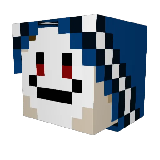 B4ddy8989 Minecraft avatar head, 3D render