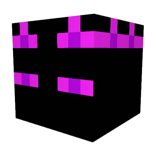B4fero Minecraft avatar head, 3D render