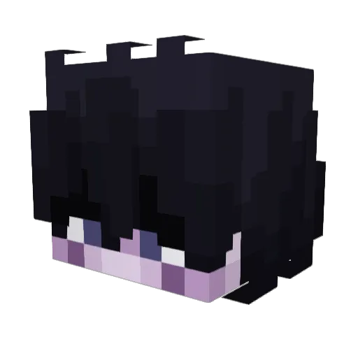 B4st10n Minecraft avatar head, 3D render