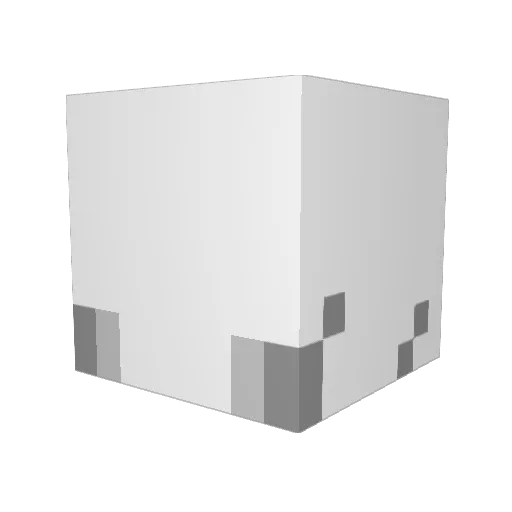 B4stid Minecraft avatar head, 3D render
