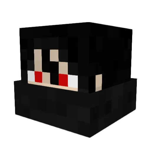 B4timeus Minecraft avatar head, 3D render