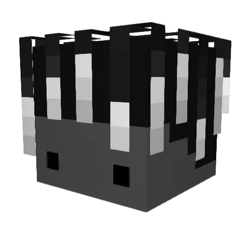 BACHITIADINHO Minecraft avatar head, 3D render