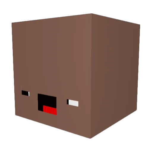 BADLIONISLAGLION Minecraft avatar head, 3D render