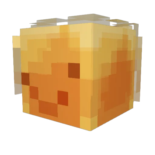 BAIXOxz Minecraft avatar head, 3D render