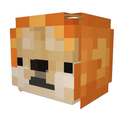 BAKLAVAENJOYERS Minecraft avatar head, 3D render
