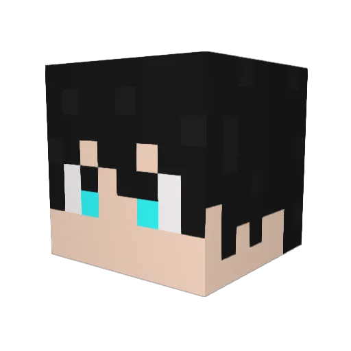 BANANARATE0924 Minecraft avatar head, 3D render