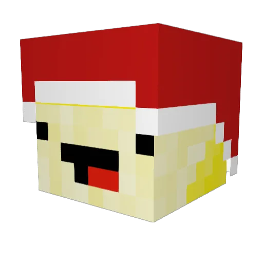 BANANA_BOY_2015 Minecraft avatar head, 3D render