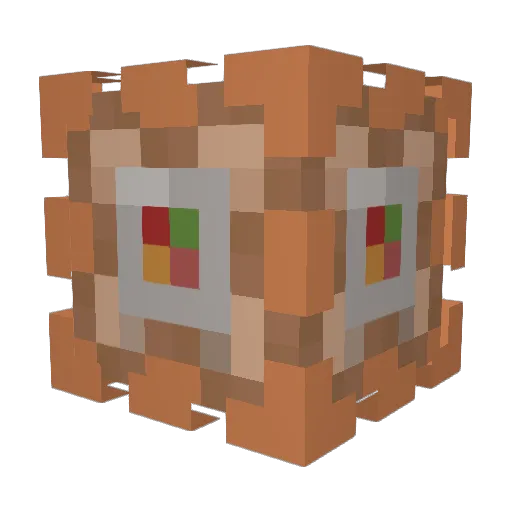 BANzhoo Minecraft avatar head, 3D render