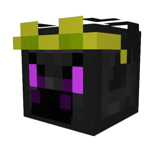 BARBEQUEPACKET Minecraft avatar head, 3D render