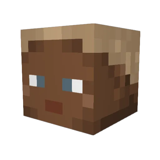 BARBEQUE_BURGA Minecraft avatar head, 3D render