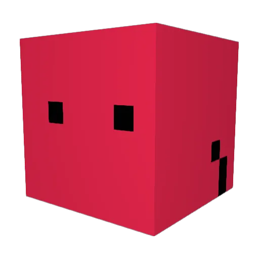 BARElinus Minecraft avatar head, 3D render