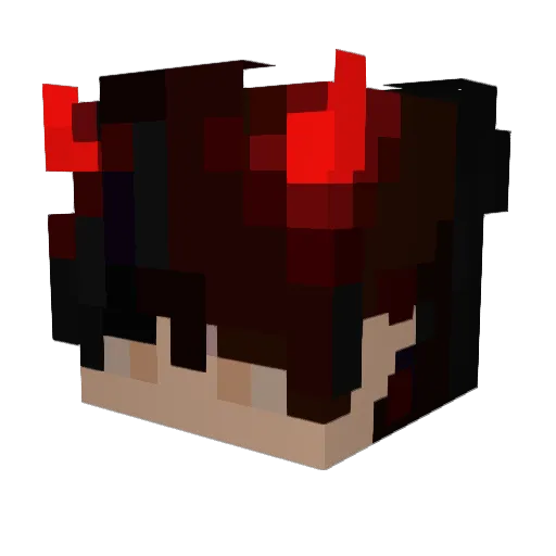 BARRETOxp Minecraft avatar head, 3D render