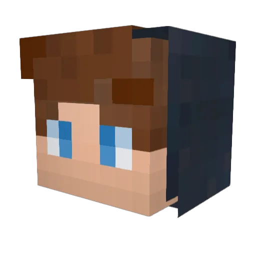 BARTOSZ20076 Minecraft avatar head, 3D render