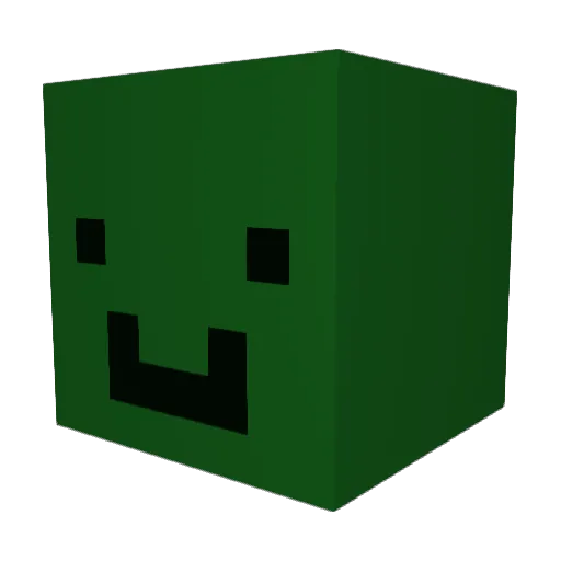 BASALTDEMON Minecraft avatar head, 3D render