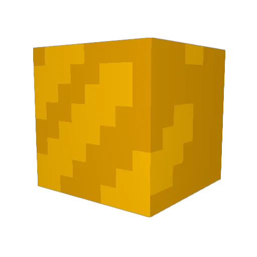 BASGEI Minecraft avatar head, 3D render
