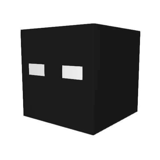 BATKID26 Minecraft avatar head, 3D render