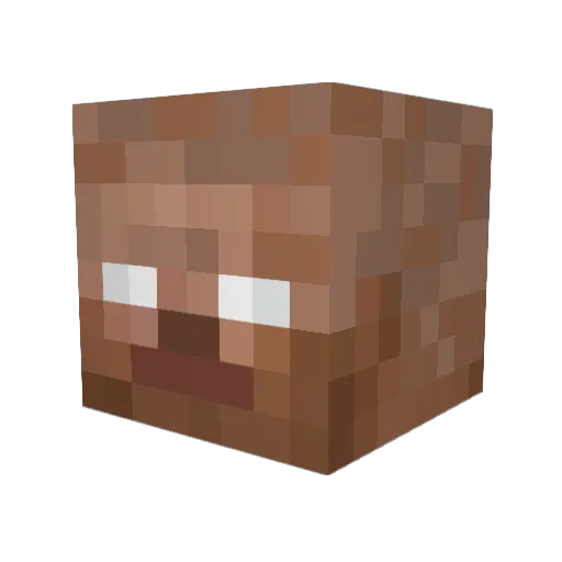 BATTLEJOY Minecraft avatar head, 3D render