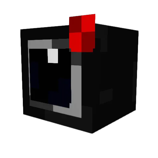 BB4LCamera Minecraft avatar head, 3D render