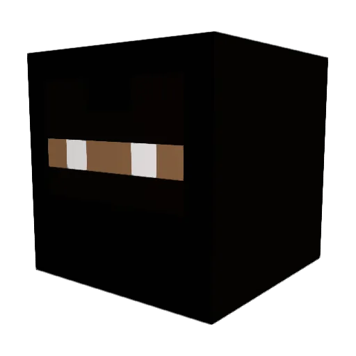 BBCBizzy Minecraft avatar head, 3D render