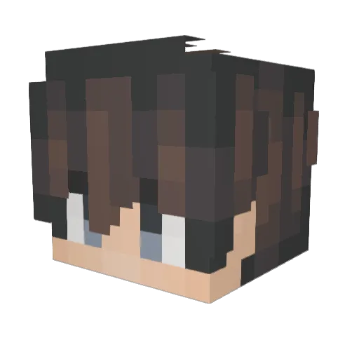 BBHC_Tolahomas Minecraft avatar head, 3D render