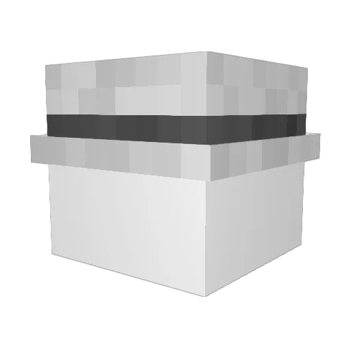 BBOVAZERO Minecraft avatar head, 3D render