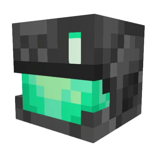 BBSCIM Minecraft avatar head, 3D render