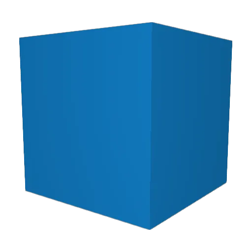 BBTSU Minecraft avatar head, 3D render