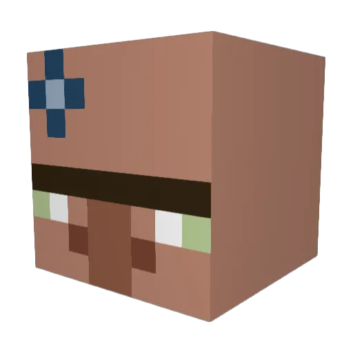 BBallhgh Minecraft avatar head, 3D render
