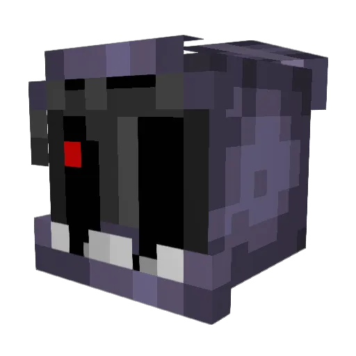 BBonnie Minecraft avatar head, 3D render