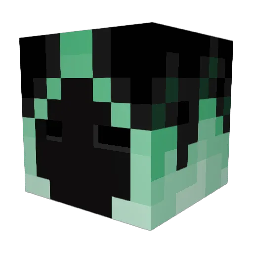 BC2990 Minecraft avatar head, 3D render