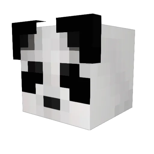 BC_babe_420 Minecraft avatar head, 3D render