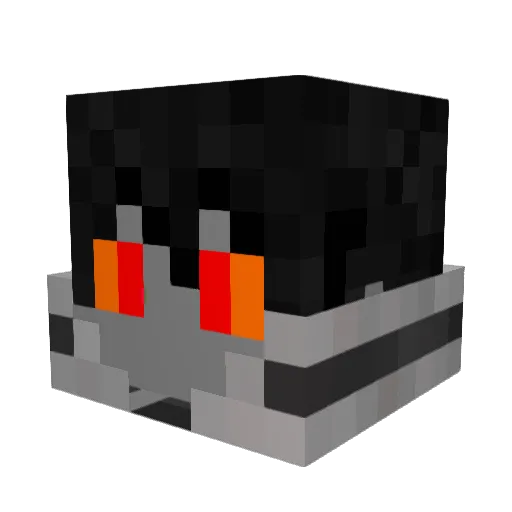 BD107 Minecraft avatar head, 3D render
