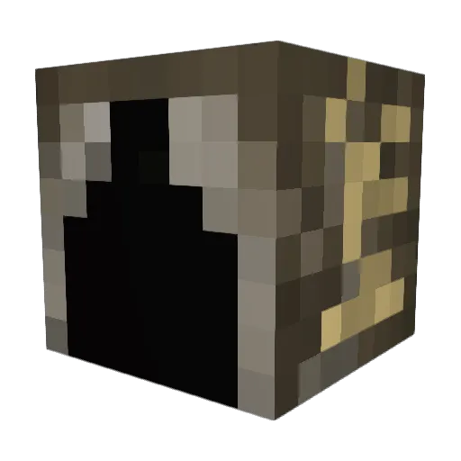 BD9789 Minecraft avatar head, 3D render