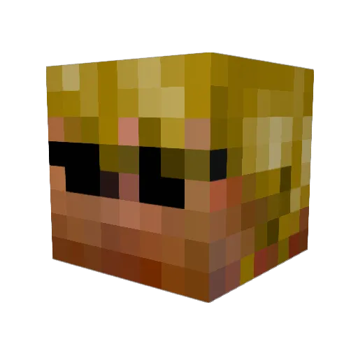BEASTIEBOY5420 Minecraft avatar head, 3D render