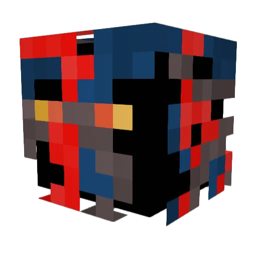 BEEG_BOI Minecraft avatar head, 3D render