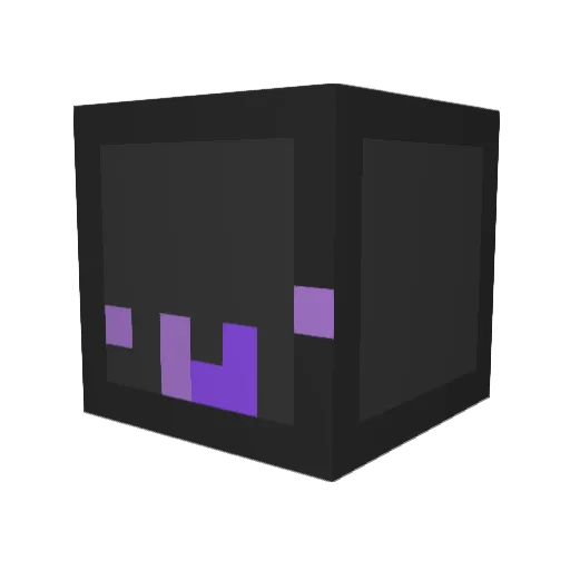BEJAGU Minecraft avatar head, 3D render