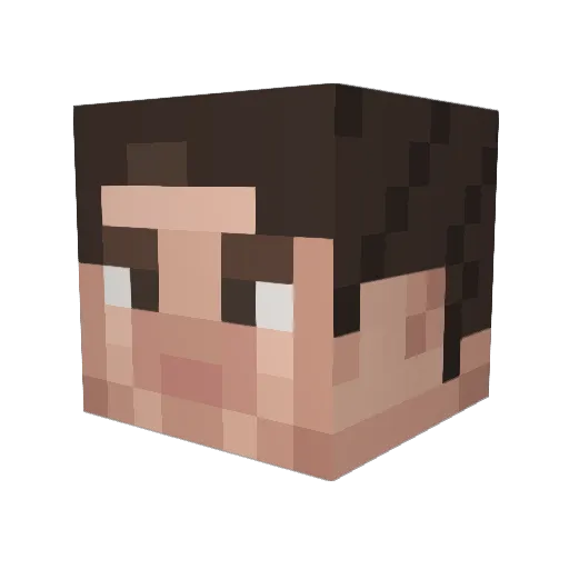 BEN10SAM Minecraft avatar head, 3D render