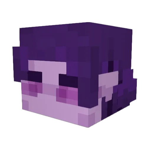 BENDY54567 Minecraft avatar head, 3D render
