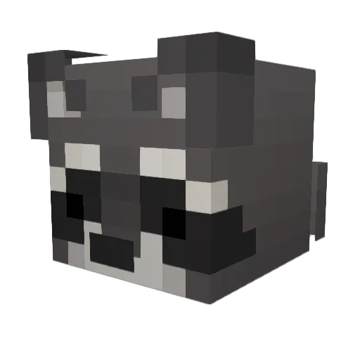 BENG231 Minecraft avatar head, 3D render
