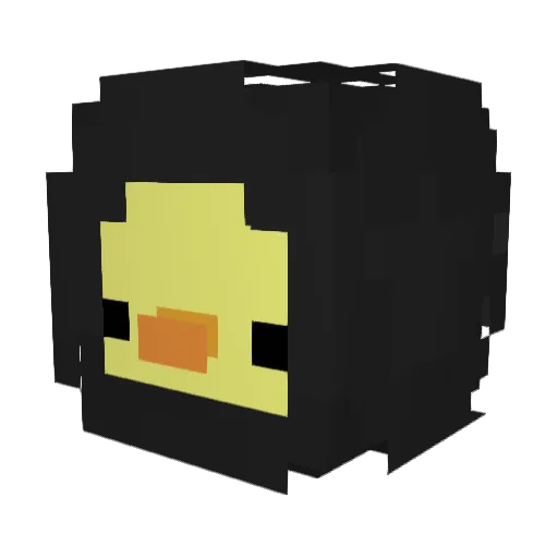 BENNY9400 Minecraft avatar head, 3D render